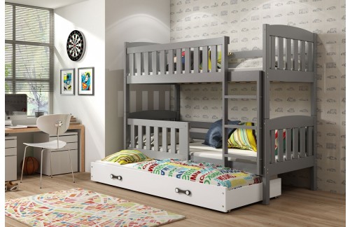 POGRAD KUBUS 2 200X90 Z DODATNIM LEŽIŠČEM (VEČ BARV) - GRAFIT