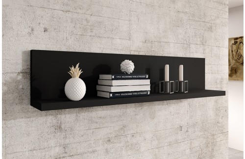 POLICA LUCY - ČRNA SUPERMAT