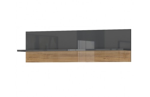 VISEČA POLICA RADDA ONYX MALA