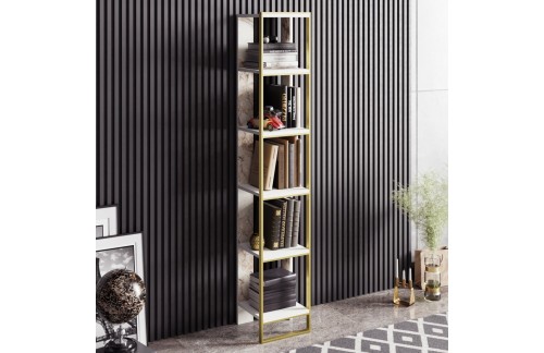 Poličnik Marn (Zlata/bela)