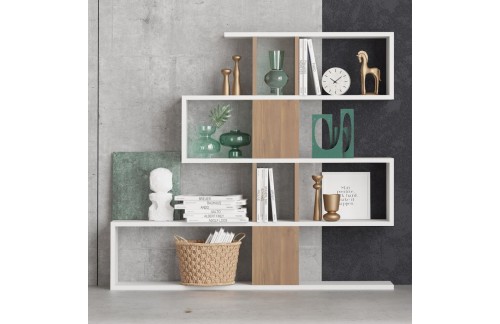 Poličnik Viron (Bela/Oreh)