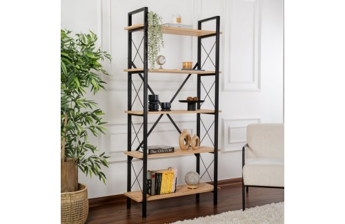 Poličnik Zirel (Hrast/Črna)