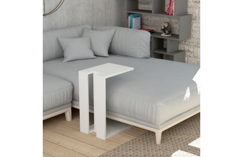 Pomožna mizica Amiro (Bela)