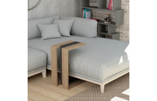 Pomožna mizica Amiro (Hrast/Antracit)