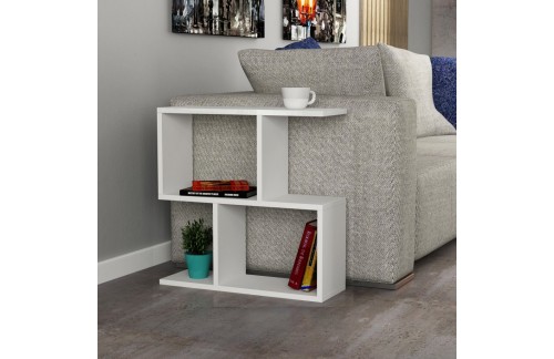 Pomožna mizica Ralon (Bela)