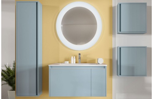 KOPALNIŠKI BLOK CIELO - MAT PASTELNO MODRA