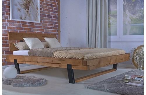 Masivna postelja AURORA 140x200 ZADNJI KOS