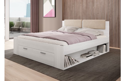 POSTELJA S PREDALOM GALANT (180X200)- ABISKO PEPEL