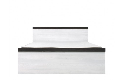 POSTELJA 140X200 CM PORTO - SVETLO SIVI BOR