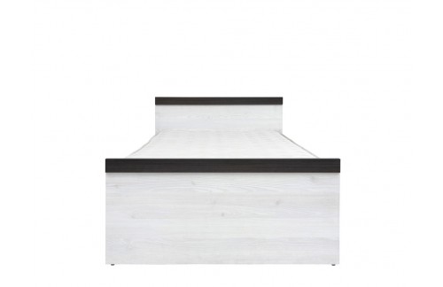 POSTELJA 90x200 CM PORTO - SVETLO SIVI BOR