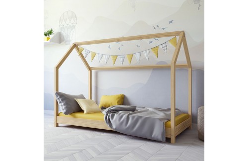 OTROŠKA POSTELJA BETI 200X90 (VEČ BARV)-Natur