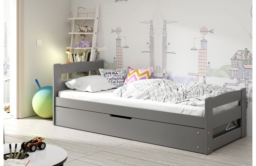 OTROŠKA POSTELJA ERNIE 200x90 - GRAFIT