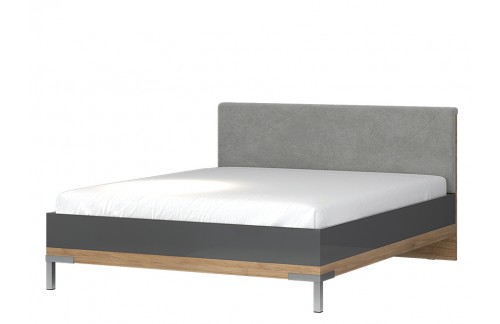 OBLAZINJENA POSTELJA KALLA ONYX 160 CM 