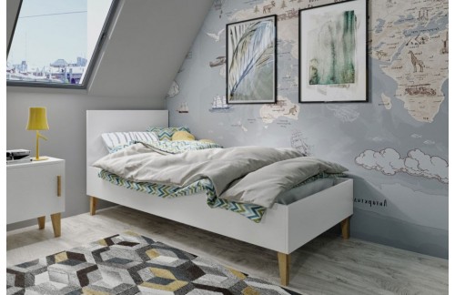 OTROŠKA POSTELJA KELLY - BELA