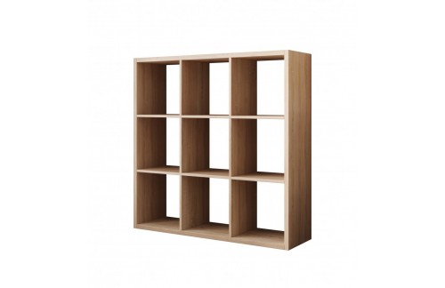 Regal Cleo VI s 9 policami v beli ali sonoma barvi