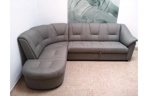 Sedežna garnitura z ležiščem Isabella - siva - desna