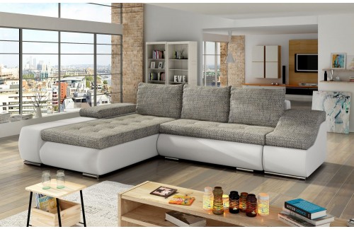 EKSPONAT SEDEŽNA GARNITURA ONTARIO-Berlin 01 + Soft 17-Leva