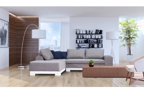 Kotna sedežna garnitura Luxar več dimenzij in barv