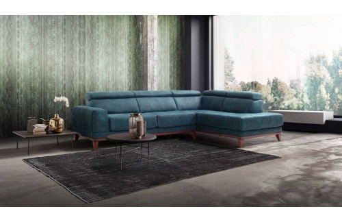 Kotna sedežna garnitura Aurora več dimenzij in barv