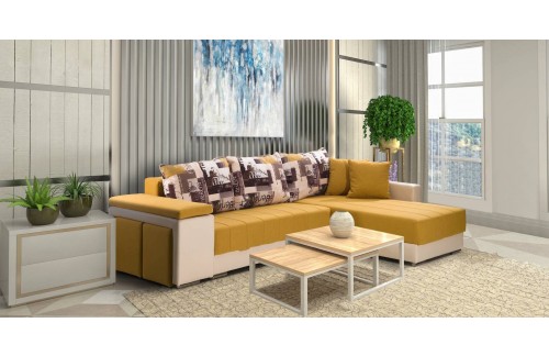 Sedežna garnitura Inja več dimenzij in barv