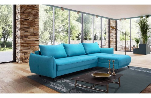 Kotna sedežna garnitura Primadona več dimenzij in barv