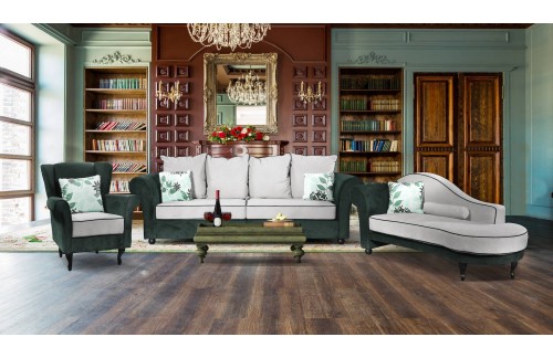 Sedežna Rome več dimenzij in barv