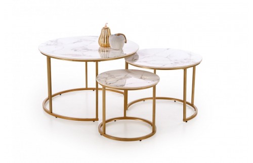 Set 3 klubskih mizic Parun