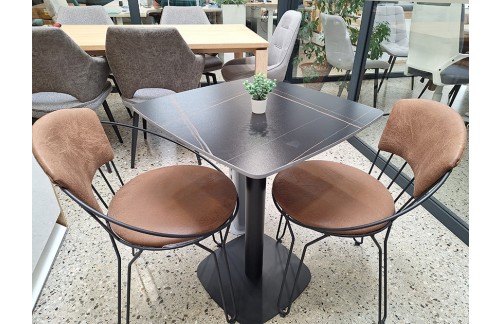 AKCIJSKI SET BOLD - miza BOLDE 60 + 2x stol RUSTIK eksponat