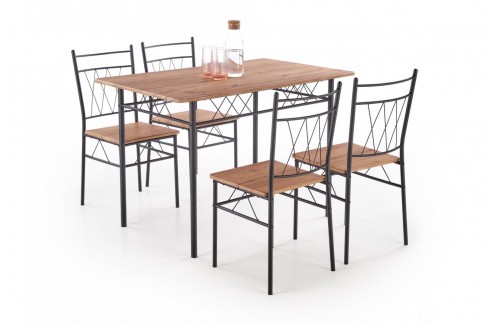 Set mize in 4 stolov Lemor 3