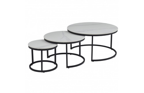 Set treh klubskih mizic MOAN 1