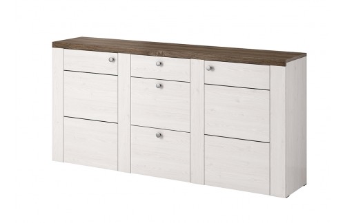 ŠIROKA KOMODA LARONA - MACESEN/SONOMA TARTUF