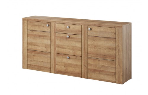 ŠIROKA KOMODA LARONA - RIVIERA HRAST