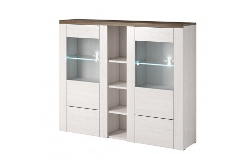 ŠIROKA  VITRINA LARONA - MACESEN/SONOMA TARTUF