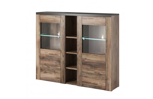 ŠIROKA  VITRINA LARONA - OREH