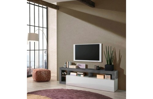 Sodoben TV regal z dvižnimi vrati 184x58 cm HAMBURG 209030-01OX