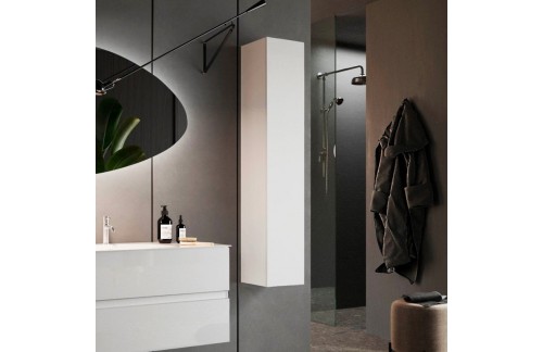 Sodobna bela viseča kopalniška kolona START 439013-10