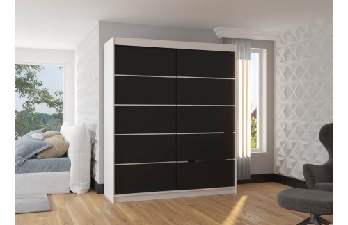 GARDEROBNA OMARA  SPECTRA 180 CM (VEČ BARV)