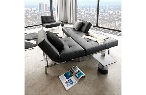 Stol SPLITBACK CHAIR s kromiranimi nogicami