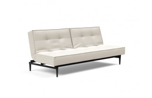 Kavč SPLITBACK SOFA BED s črnimi stileto lesenimi nogicami