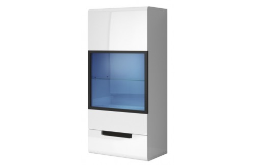 MALA STENSKA VITRINA HEKTOR - BELA