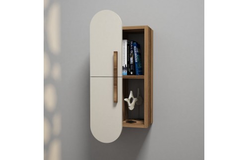 Stenska polica Gama (Oreh/Kremna)