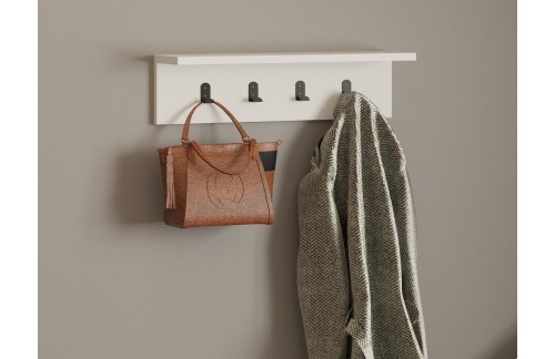 Stenska polica Joram (Bela)