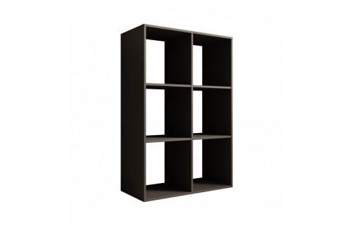 Stenska polica Lenti 2x3 s 6 predali