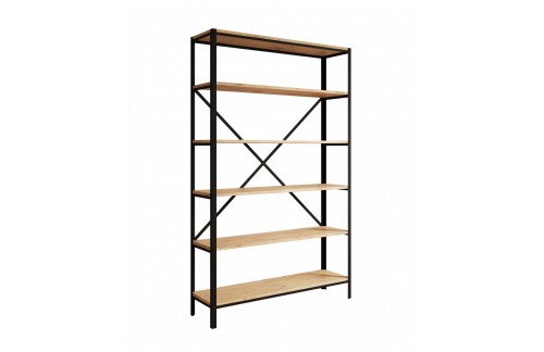 Stenska polica Ralph z 6 policami