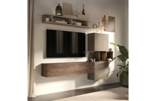 Stenska TV omarica z moderno zasnovo INFINITY 2.0 900003A