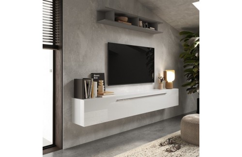 Stenska TV omarica z odprtimi policami INFINITY 2.0 900048