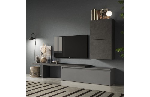 Stenska TV omarica z visečimi kockami INFINITY 2.0 900052