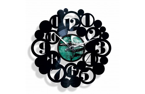 Stenska ura Disc'o'clock Bodoni Bubbles