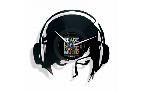 Stenska ura Disc'o'clock DJane@Work