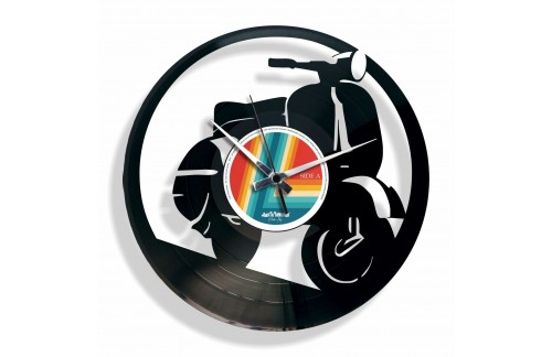 Stenska ura Disc'o'clock Vespa